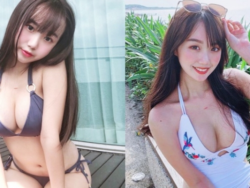這老師好「胸」！正妹英文家教「黃曦僾」紅到香港！各種比基尼上身  辣曬深溝豪乳
