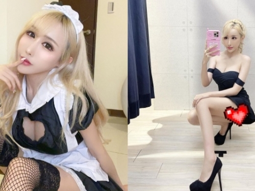 JKF 女郎「陳潔兒」PO 美腿照自嘲哈比人！網驚：不相信只有 153 cm