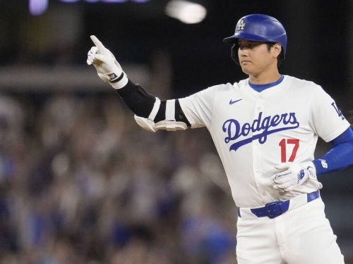 MLB》大谷翔平雙安3打點率道奇5連勝！ 猛追12年首見偉業