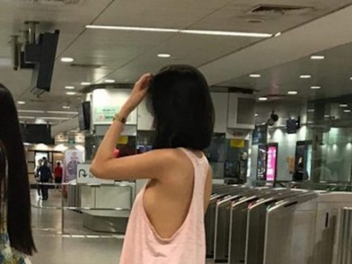 新加坡地鐵驚見「豪乳妹」只套超薄睡衣就出門　高清版照片曝光！