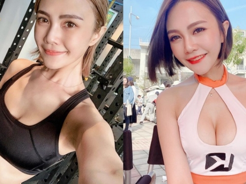真是拿這雙大眼沒轍！短髮正妹「潘潘」電眼＋甜笑超犯規...竟還有渾圓酥胸