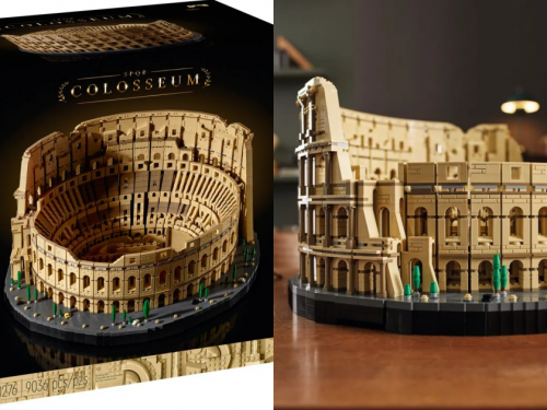 史上最多零件！世界七大奇蹟「羅馬競技場」LEGO登場，超壯觀遺跡細節、拼湊也是高難度