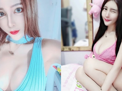 藍色小精靈晚上放福利！「雪白圓乳」讓網友想入非非，想陪她玩魔法棒～