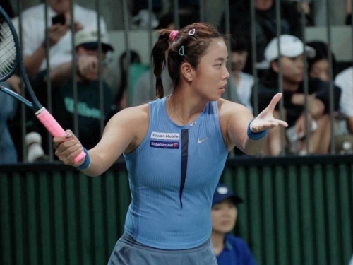 網球》詹皓晴女雙力退吳芳嫺組合 武漢16強門票到手