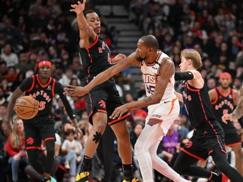 NBA》太陽作客慘遭暴龍撕裂 杜蘭特攬責：我必須做得更好