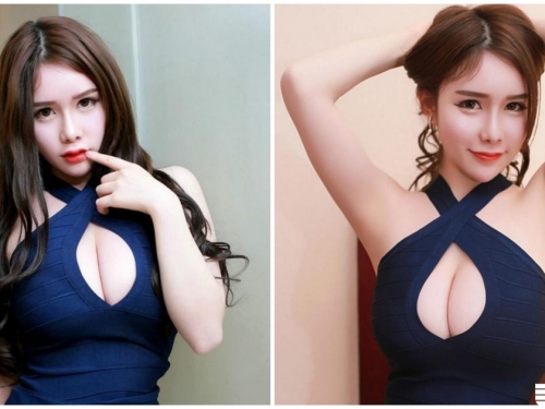 「好胸教主」爆奶畫面太猖狂，渾圓雪乳「事業線深到極點」！