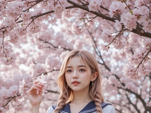 When the cherry blossoms bloom