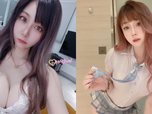 超美乳「小林兒」辦公室火辣誘惑，光滑無暇的胴體太撩人！