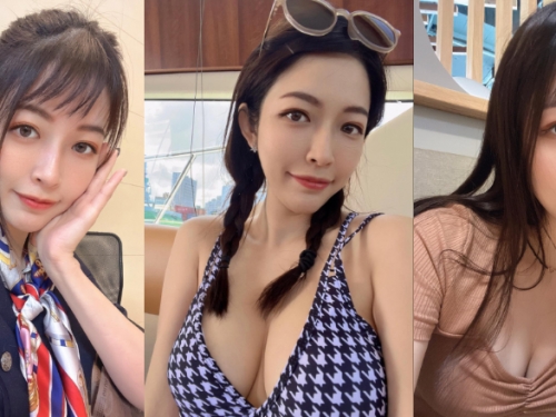 高雄建案代銷小姐姐「加分Candice」制服下好身材深藏不露