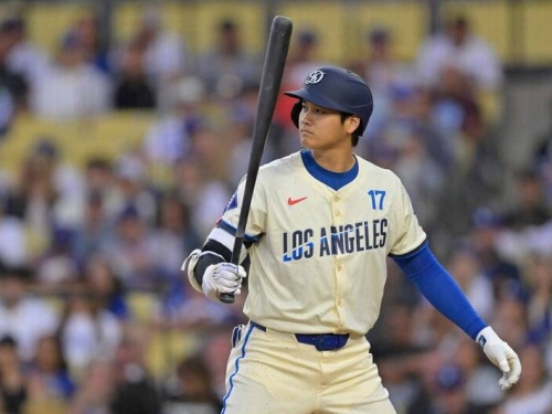 MLB》大谷翔平4支0吞2K、被砸後7打數僅1安！道奇苦挨國民5轟落敗