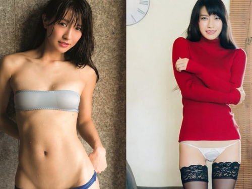 OL嫩妻來襲！究極「絕美翹臀」エロ感爆發　蕾絲膝上襪穿出絕對領域！