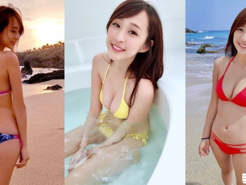【好In日報】好療癒！甜美氣質女孩「Wei Wei」海邊解放火辣好身材！