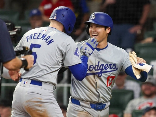 MLB》大谷翔平2打點追平酷斯拉神紀錄 道奇前4棒包辦7分大勝勇士