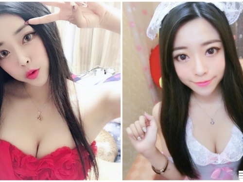 火辣女僕「美乳辣翻」！紅色馬甲衣挑逗到不行！