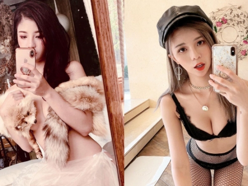 太魅惑！「小米恩Mina」白嫩雪乳鮮嫩欲垂，男粉躁動就想當邪惡狐狸頭！