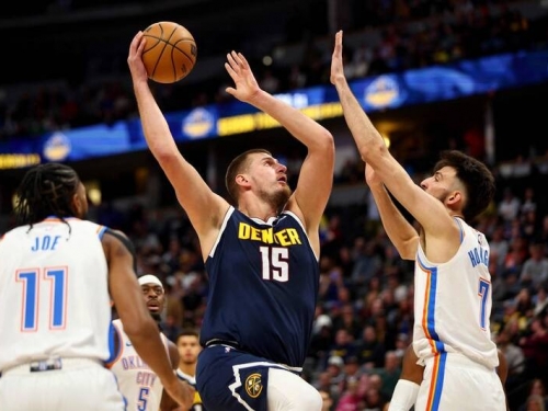 NBA》約基奇繳超狂大三元 金塊小將賞再見火鍋破雷霆不敗金身