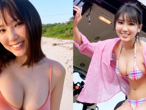17 歲美少女「澤口愛華」發育太巔峰！畢業紀念寫真解放「F 罩杯」辣翻