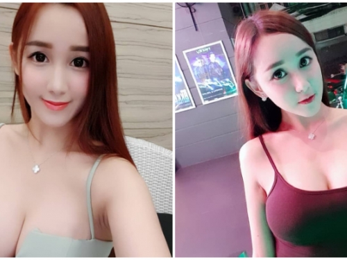 老闆我要大粒一點！巨乳正妹「劉嘉歡」不愛穿內衣，連節目主持人都快受不了