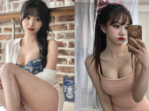 戀愛感十足！韓國「暗黑國民妹妹」衣服底下波濤洶湧，網：不管穿什麼總是快撐爆...