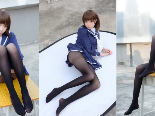 腿控看過來！美腿Coser課後一對一調教　超暴力「制服+黑絲」組合...看到就想射了
