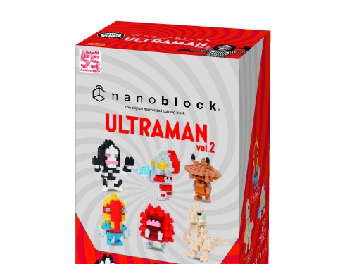 經典怪獸登場！　nanoblock推出「超人力霸王抽抽包」第二彈！