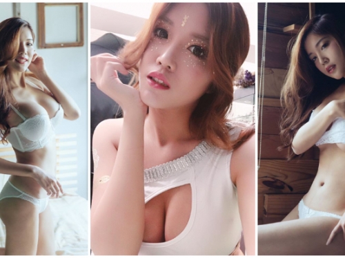 最強吸引力！「爆乳正妹」胸前的深溝太吸睛，超火辣身材讓人欲罷不能！