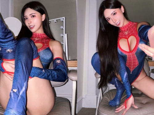 蜘蛛女碩士「張芳瑜」吐絲超誘惑，「爆乳Ｍ腿」根本引誘犯罪