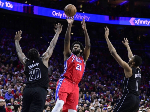 NBA》哈登7記三分彈破網 七六人痛宰籃網季後賽搶頭香