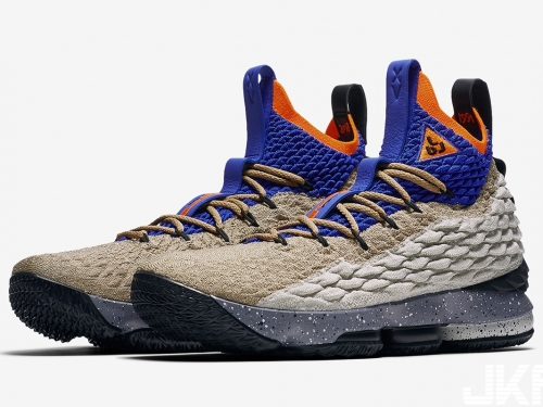 姆斯今天穿登山鞋打球？別誤會，這是一雙「ACG Style」球鞋：LeBron 15 ‘Mowabb’