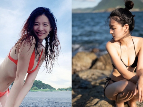「海之正妹」陽光燦笑融化人心，搭上「波濤洶湧」震驚海岸線