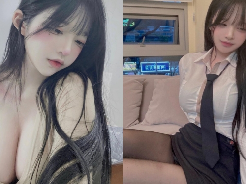 超兇「正妹私人助理」！肌膚白皙還有「葫蘆型曲線」，豐滿車頭燈比臉大！