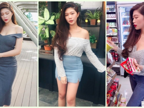 超商驚見「極品白皙正妹」美乳讓人好陶醉！壞壞的「邪惡視角」引人遐想…