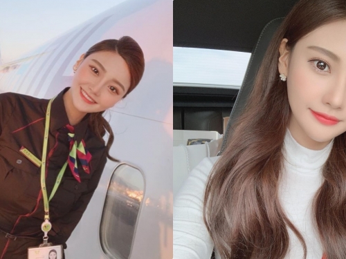女神級空姐Anna「制服造型甜度滿滿」，「飽滿的曲線」要征服全場！