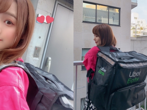 「G奶正妹外送員」幫你送餐，顏值超高...原來是「超胸AV女神」！