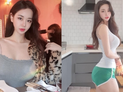 腰瘦細！「大奶美女食客」candyseul挺不科學水蛇腰，「S曲線」意圖使人瘋狂！