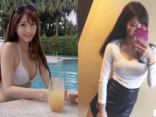 看得都口渴了！正妹「爆乳比基尼」打卡，銷魂好身材「曲線畢露」受不了啊...