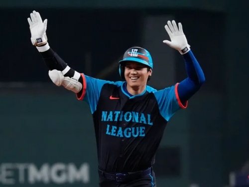 MLB》大谷翔平首度在明星賽開轟！勝投和全壘打都有了　再寫史上唯一神紀錄