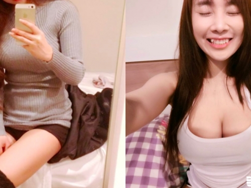 好冷喔穿一波毛衣！示範「著衣巨Ru」，正妹穿毛衣「好緊繃」胸前隆起感覺好沈重吶！