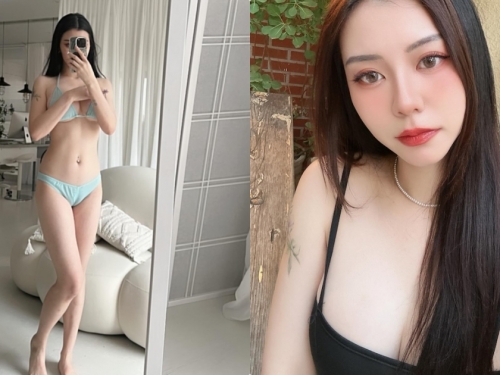 美少女室友「卡洛琳」最愛在家無衣全裸，超巨乳全讓我看光了...