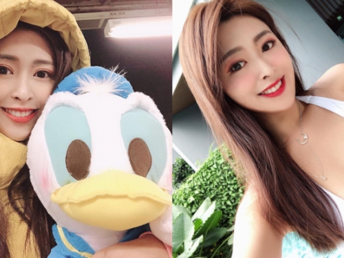 唐老鴨真過份！長腿逆天妹子「徐明郁Nikki」讓人幸福泡泡飛滿天 !