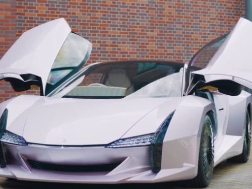 日本科學家以纖維素奈米纖維製造輕量化跑車