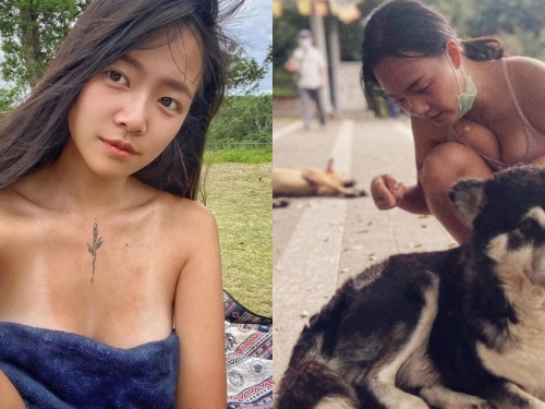 辣妹才是本業！「超火辣獸醫師」極品體態好健康，蹲下瞬間害人分不清膝蓋！