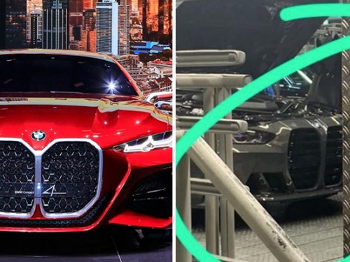 真的假的？BMW 概念車「超震撼大鼻孔」有望實現，而且就直接裝在大改款 M3 身上...？！