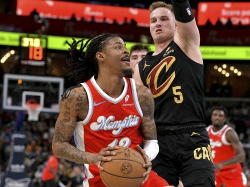 NBA》莫蘭特空砍44分 騎士擒熊締隊史最長16連勝