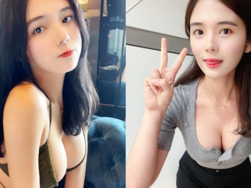 讓人戀愛的溫柔小姐姐！韓國網紅 Yuju 白嫩肌膚＋深溝美乳狂吸 17 萬粉絲