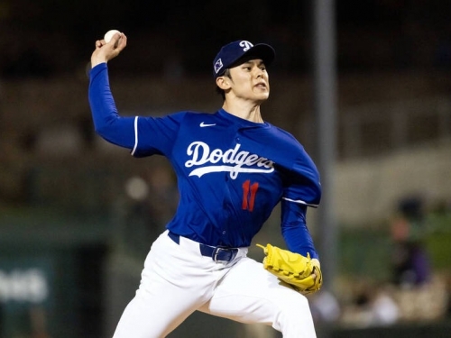 MLB》佐佐木朗希春訓初登板狂飆5K！ 大谷翔平、山本由伸同場獻技
