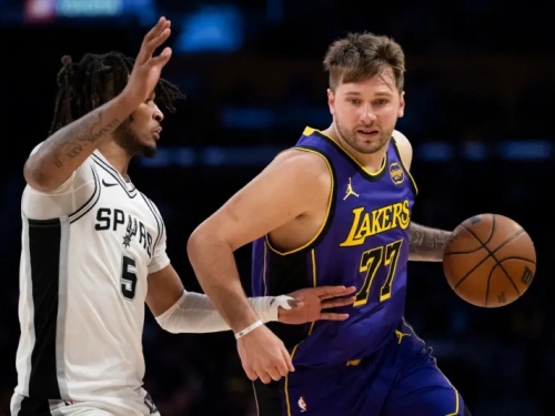 NBA》湖人125：109輕取馬刺！Luka Doncic準大三元　重回西區第4