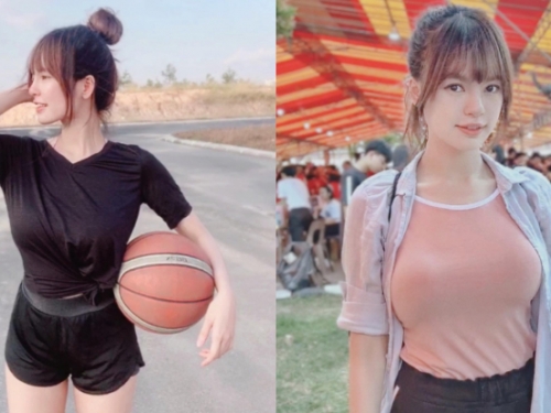 大馬「巨乳籃球少女」胸前份量滿滿　網友：裁判有人帶球走步！