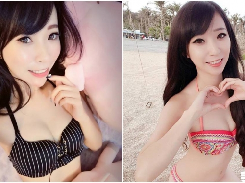 好辣！正妹主持人「爆乳自拍」，「渾圓美乳」躺床姿勢辣到極點！