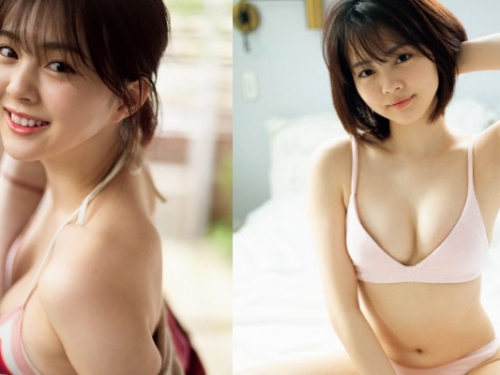 20 歲美少女「神南里奈」內衣寫真曝光！甜曬「渾圓美胸」令網友驚豔